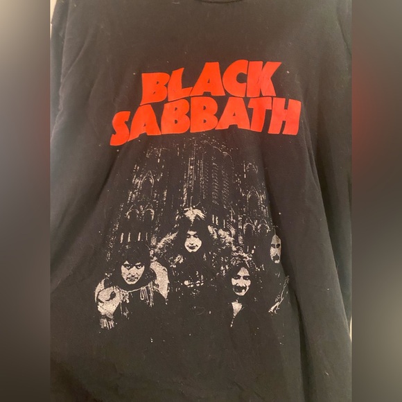 Hot Topic Black Sabbath Tee - Black and Red - Picture 3 of 4